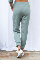 Carmen Jogger (Sage Fleece) - XS