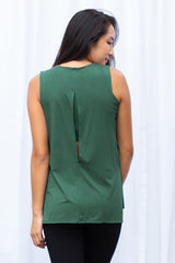 Courtney Layered Tank (Fern) - M