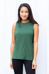 Courtney Layered Tank (Fern) - M