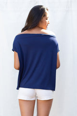 Brooke Top (Navy) - XS