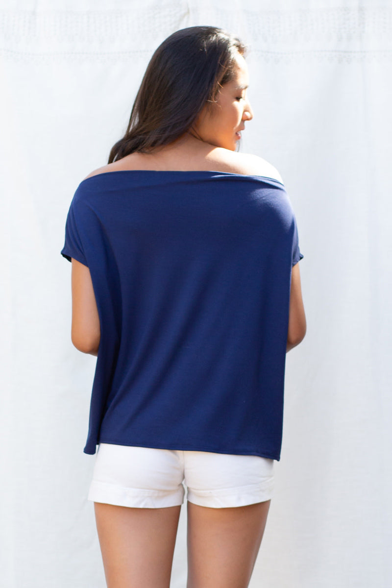 Brooke Top (Navy) - XS