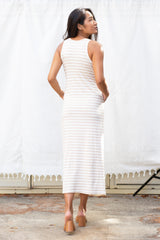 Michael Maxi (Oatmeal Stripe) - S