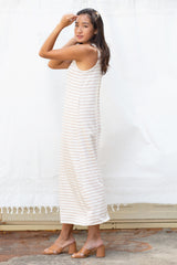 Michael Maxi (Oatmeal Stripe) - S