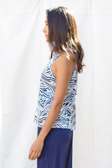 Michael Racer Tank Top (Rising Tides) - XS