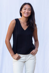 Nikki Tank Top (Black) - L