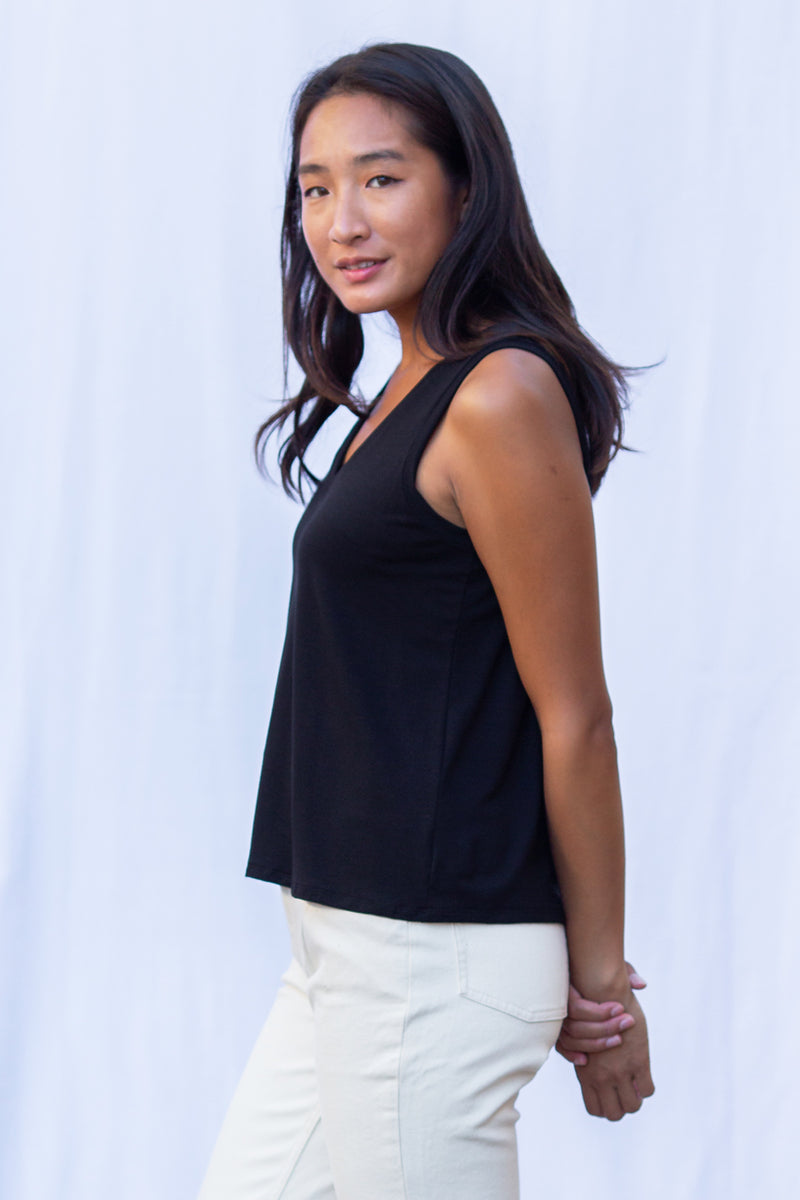 Nikki Tank Top (Black) - L