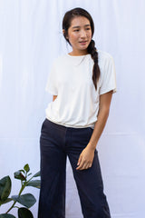 Luna Wrap Top (Ivory) - M