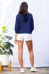 Bella Hoodie (Navy) - XS