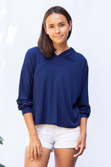 Bella Hoodie (Navy) - XS