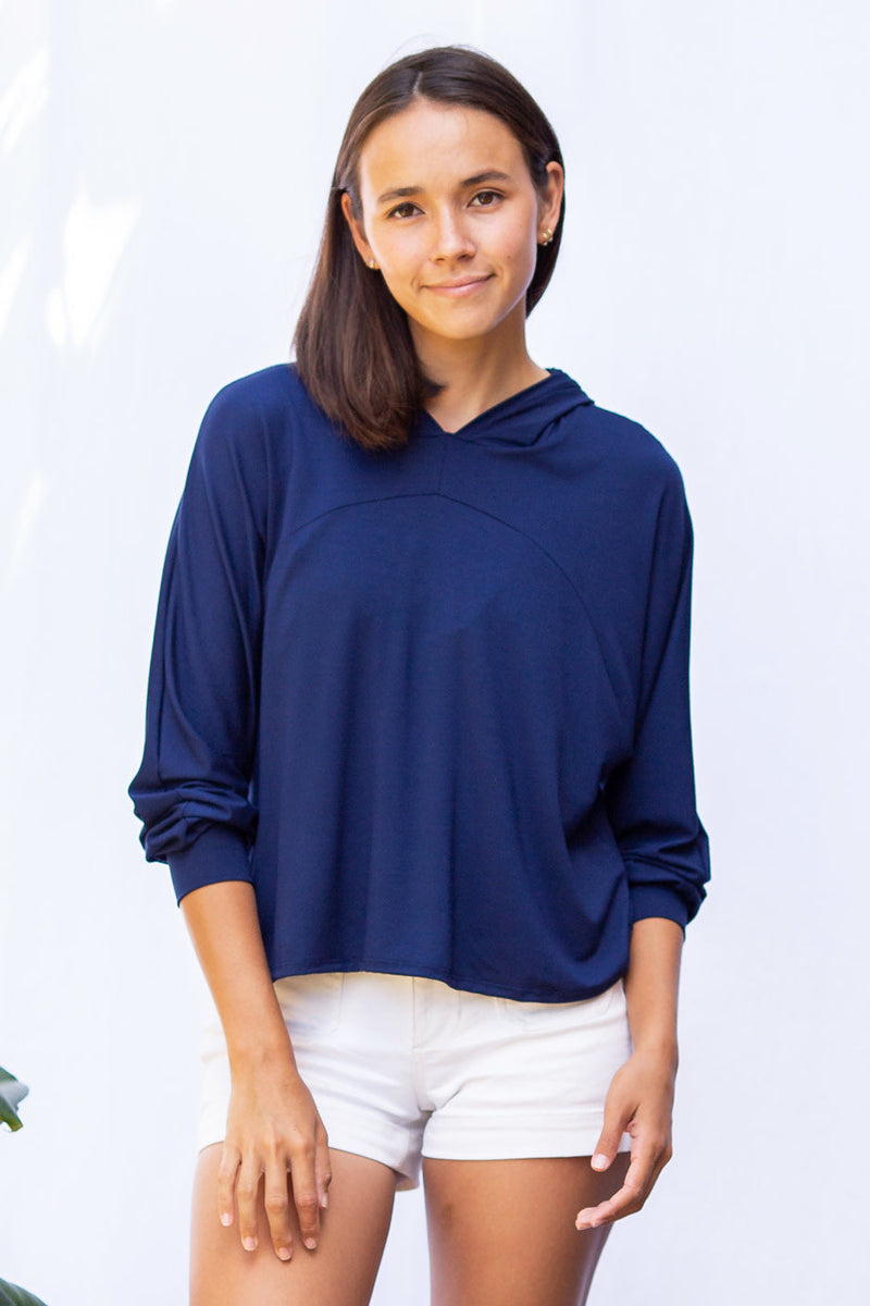 Bella Hoodie (Navy) - XS