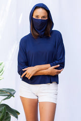 Bella Hoodie (Navy) - XS