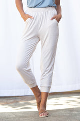Carmen Jogger (Oatmeal) - XS