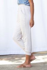 Carmen Jogger (Oatmeal) - XS