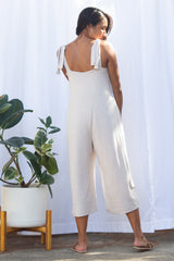 Paisley Jumpsuit (Oatmeal) - XS