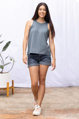 Michael Racer Tank Top (Storm) - L