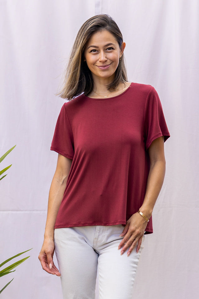 Cora Tee (Merlot)