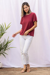 Cora Tee (Merlot)