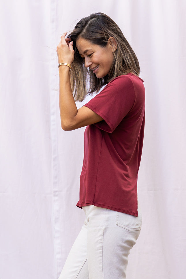 Cora Tee (Merlot)