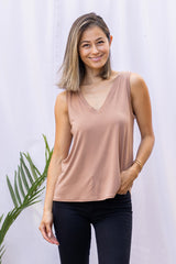 Nikki Tank Top (Hazelnut) - L