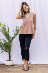 Nikki Tank Top (Hazelnut) - L