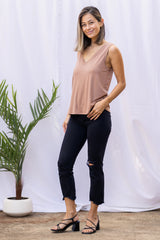 Nikki Tank Top (Hazelnut) - L