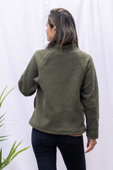 Perry Teddy Jacket (Olive) - S