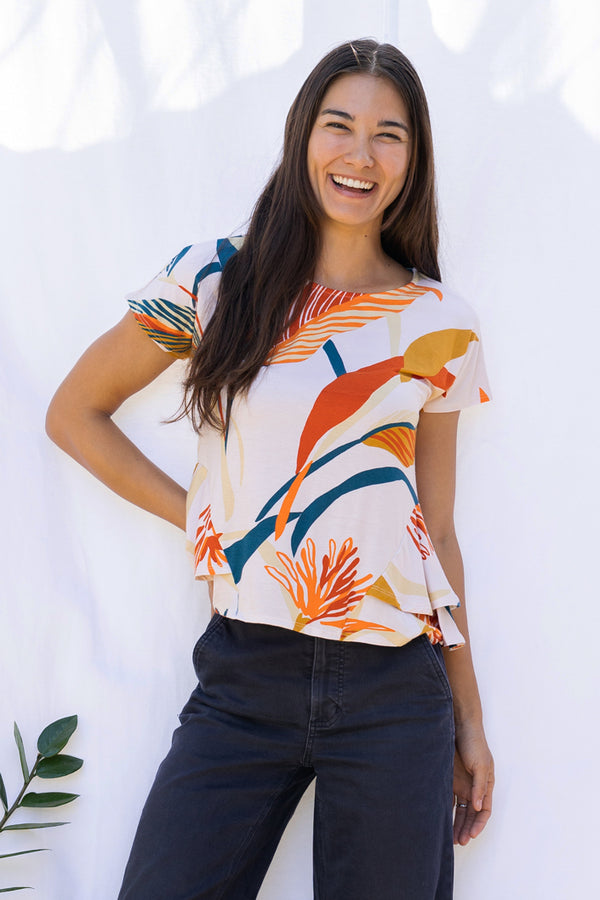 Jojo Peplum Top (Lehua)