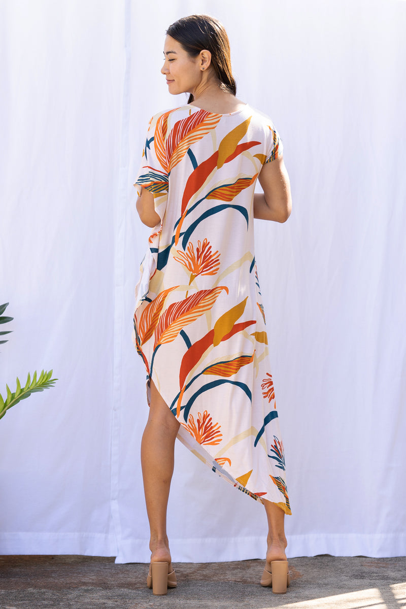 Lola Asymmetrical Dress (Lehua)