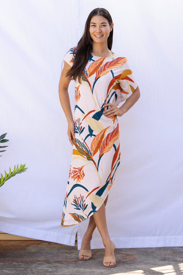Lola Asymmetrical Dress (Lehua)