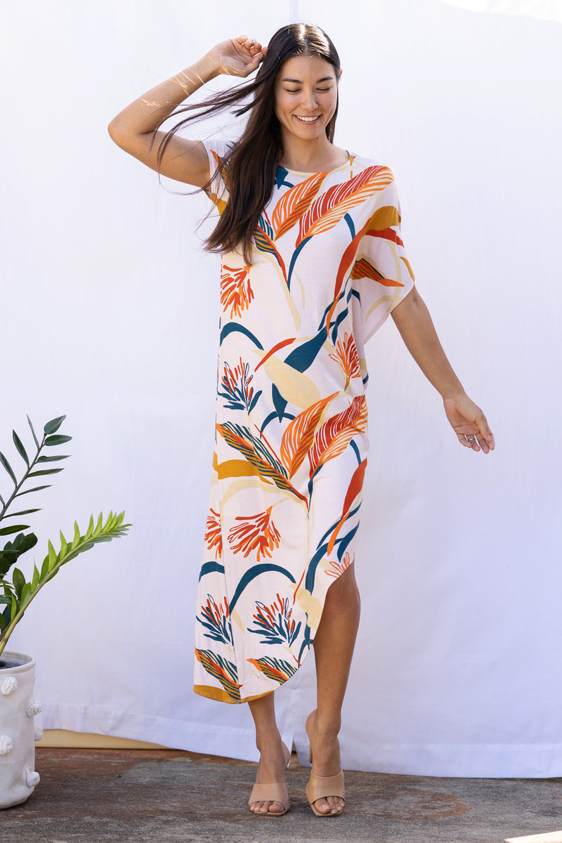 Lola Asymmetrical Dress (Lehua)