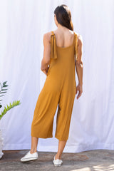 Paisley Jumpsuit (Cognac) - L