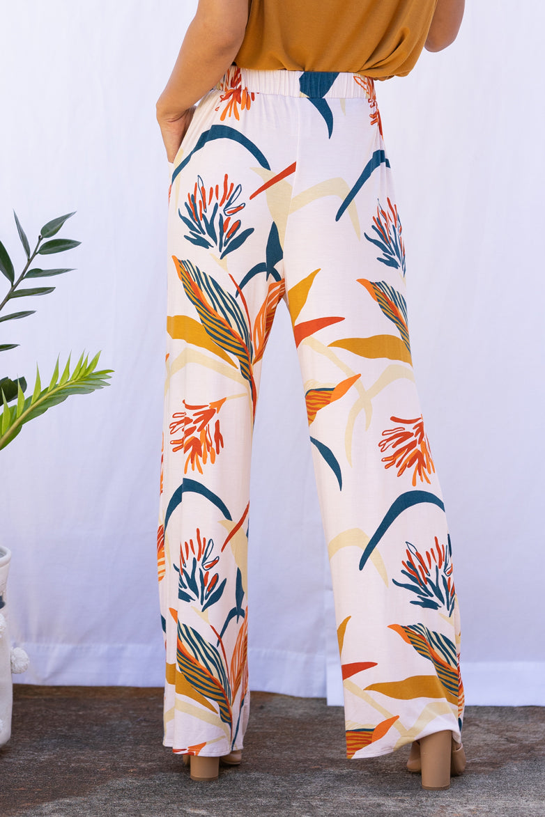 Parker High-Waisted Pant (Lehua)