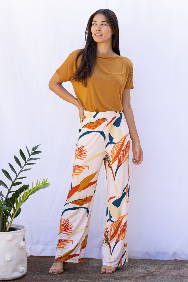 Parker High-Waisted Pant (Lehua)