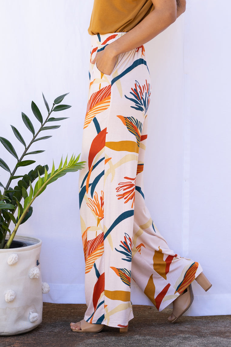 Parker High-Waisted Pant (Lehua)