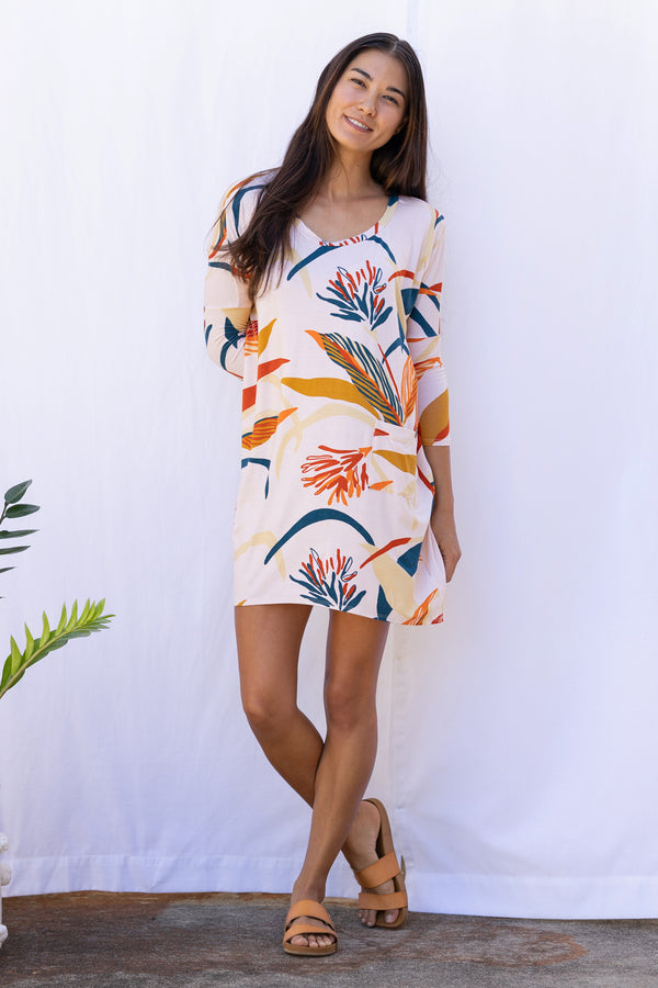 Tracy T-Shirt Dress (Lehua)
