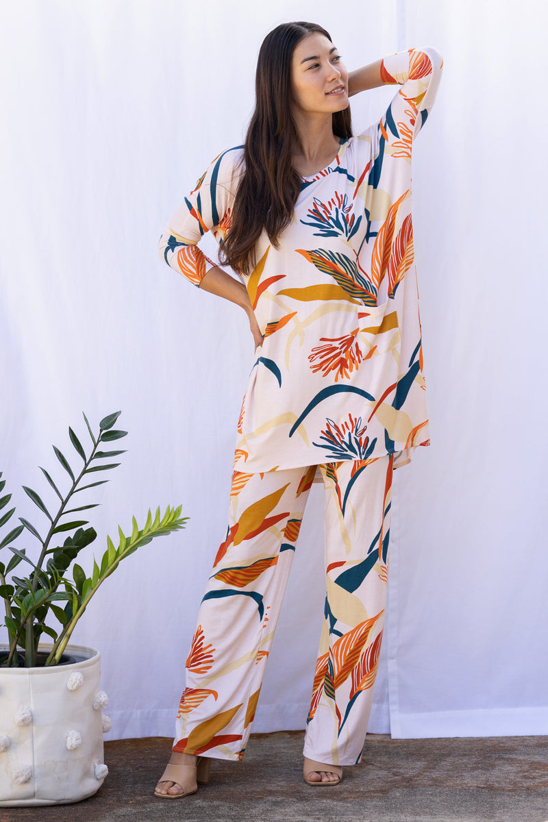 Tracy T-Shirt Dress (Lehua) - S