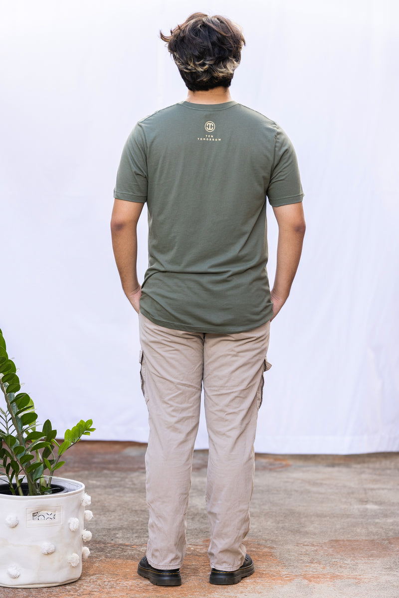 Unisex Tee (Olive Lehua)