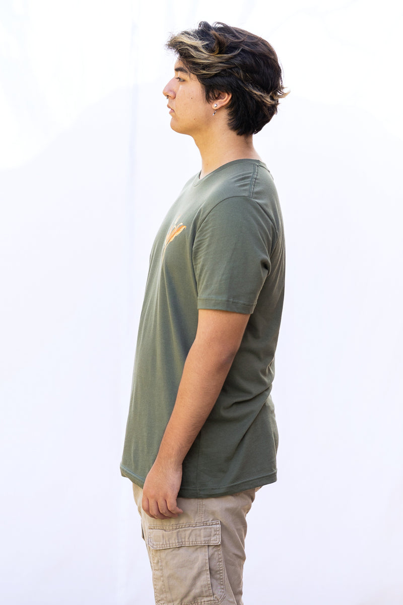 Unisex Tee (Olive Lehua)