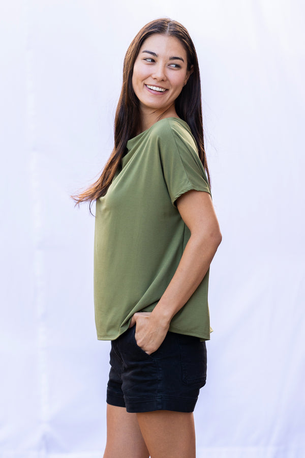 Brooke Top (Moss)
