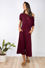 Palmer Culotte (Black Cherry)