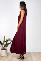 Elaine Maxi (Black Cherry) - S