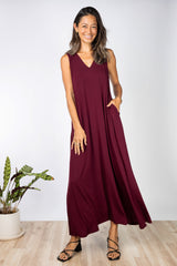 Elaine Maxi (Black Cherry) - S