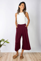 Palmer Culotte (Black Cherry)