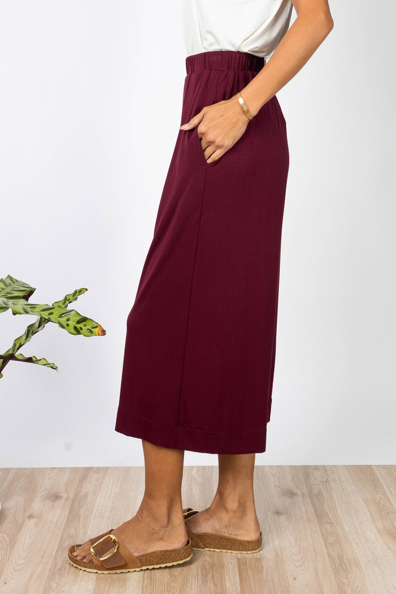 Palmer Culotte (Black Cherry)