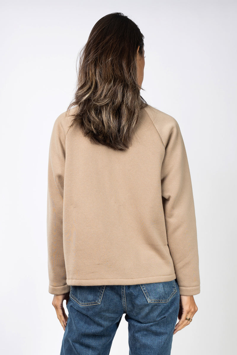 Perry Fleece Jacket (Sand Fleece)