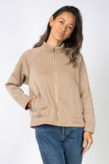 Perry Fleece Jacket (Sand Fleece)