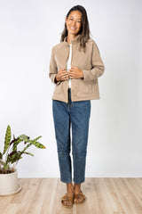 Perry Fleece Jacket (Sand Fleece)