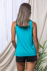 Chris Tank Top (Turquoise)