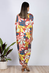 Jade Maxi Kaftan (Naupaka) - XL