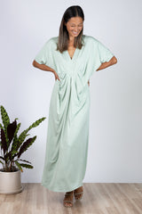Jade Maxi Kaftan (Seafoam) - XL